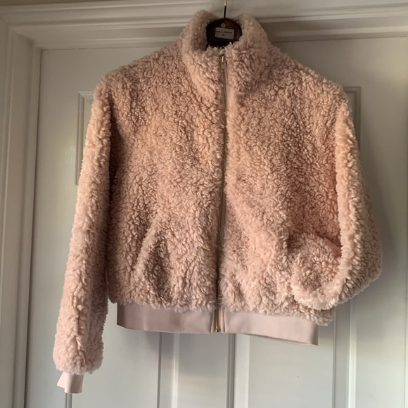 Celebrity Fashion by Hera Collection Sherpa Pink Jacket - Picture 5 of 16